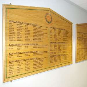 Standard Honours Board