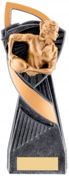 FEMALE RUGBY PLAYER TROPHY
